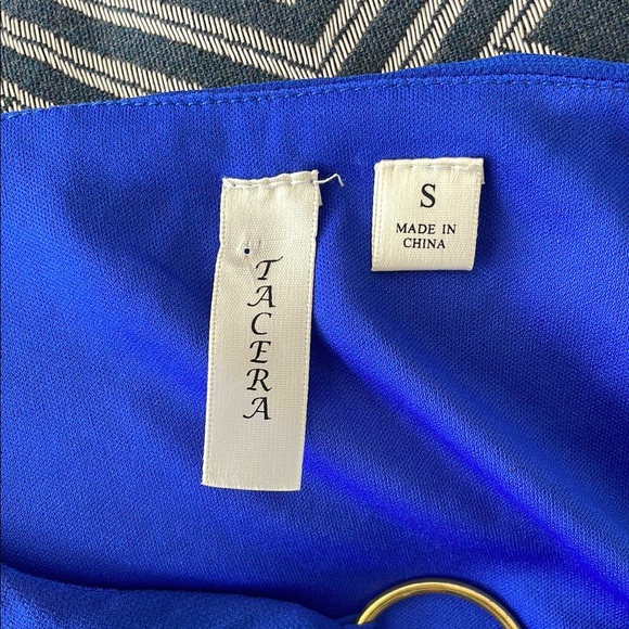 Tacera Royal Blue Sleeveless Dress - Picture 5 of 6